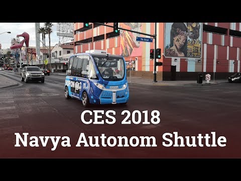 Navya Autonom Shuttle (CES 2018)