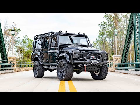 Fully RESTORED (1984) Land Rover DEFENDER 110 with LT4 Engine | ECD Automotive Design