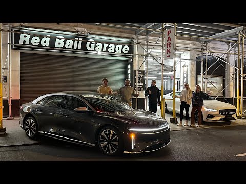 Lucid Air Cannonball Record Attempt! Non-Stop EV Road Trip Across The USA From NYC to Los Angeles