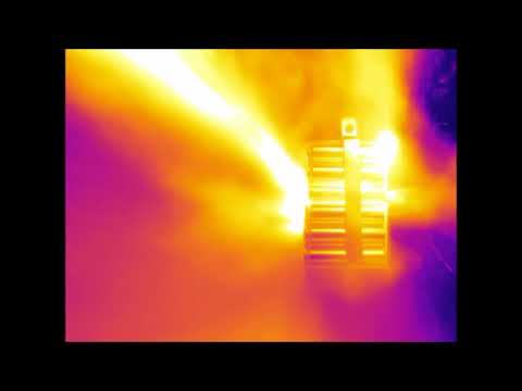 Thermal imaging Li-ion cells in Thermal Runaway