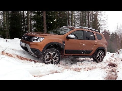 New Dacia Duster 2018 | 4x4 Off-road Driving footage