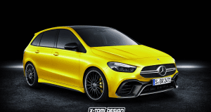 Takto by vyzeral Mercedes-AMG B35 4Matic. Dočkáme sa zvláštnej kombinácie?