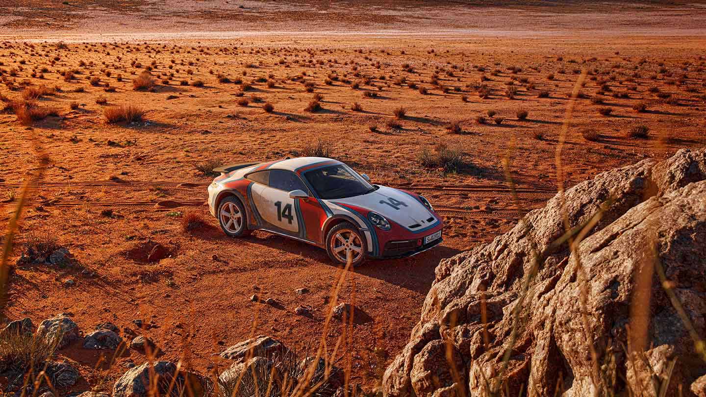 cena Porsche 911 Dakar