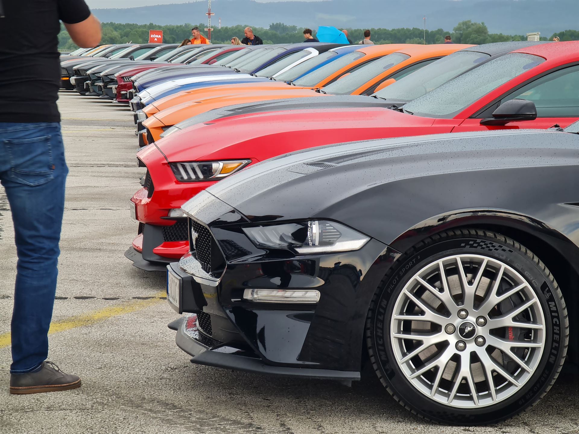 Zraz majiteľov vozidiel Ford Mustang v Žiline, 2024