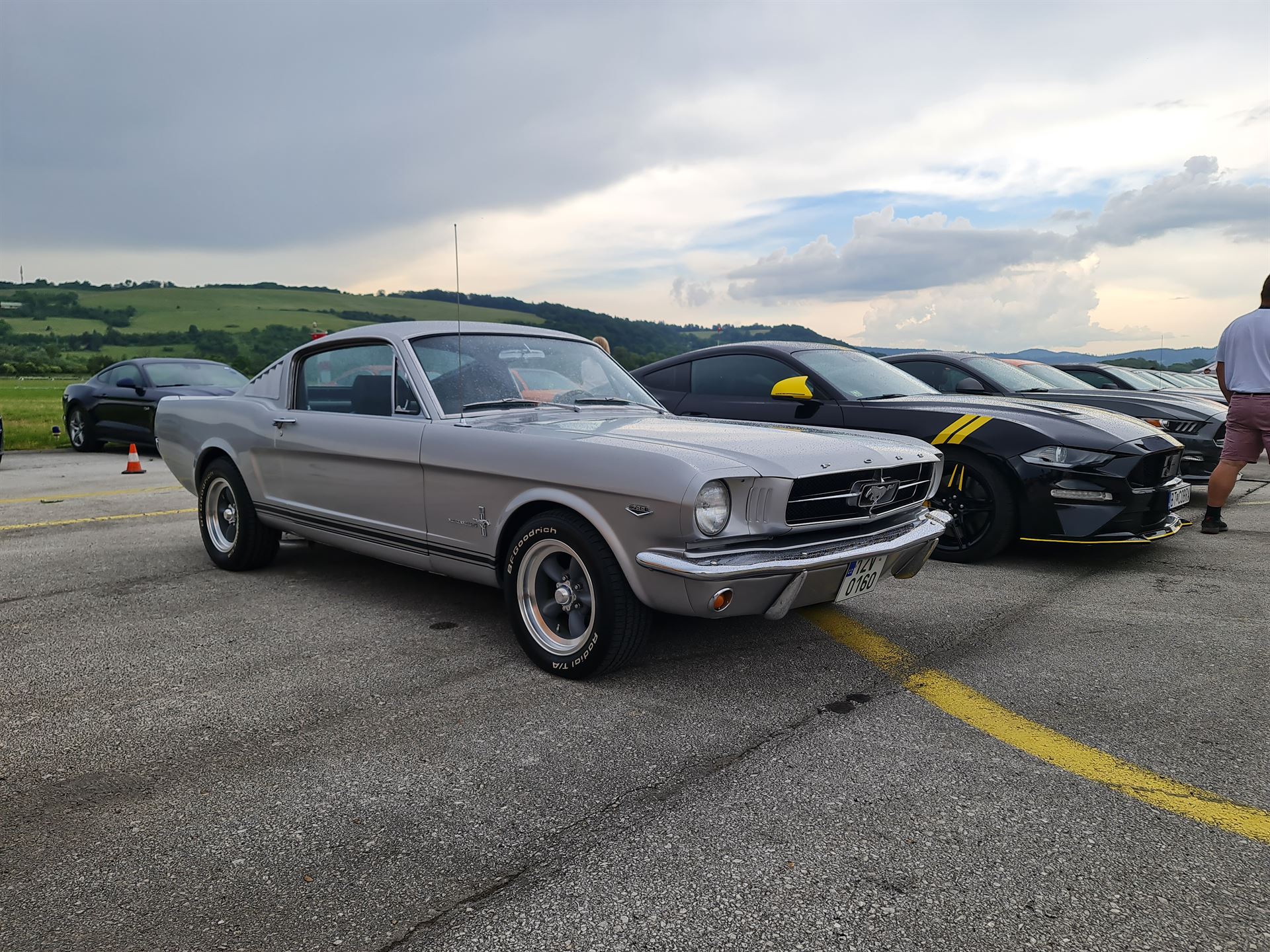 Zraz majiteľov vozidiel Ford Mustang v Žiline, 2024