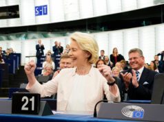 Parlament opätovne zvolil Ursulu von der Leyen za predsedníčku Komisie (reprofoto: europarl.europa.eu)