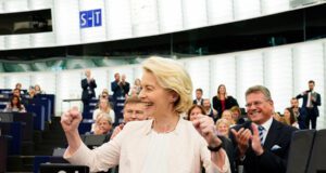 Parlament opätovne zvolil Ursulu von der Leyen za predsedníčku Komisie (reprofoto: europarl.europa.eu)