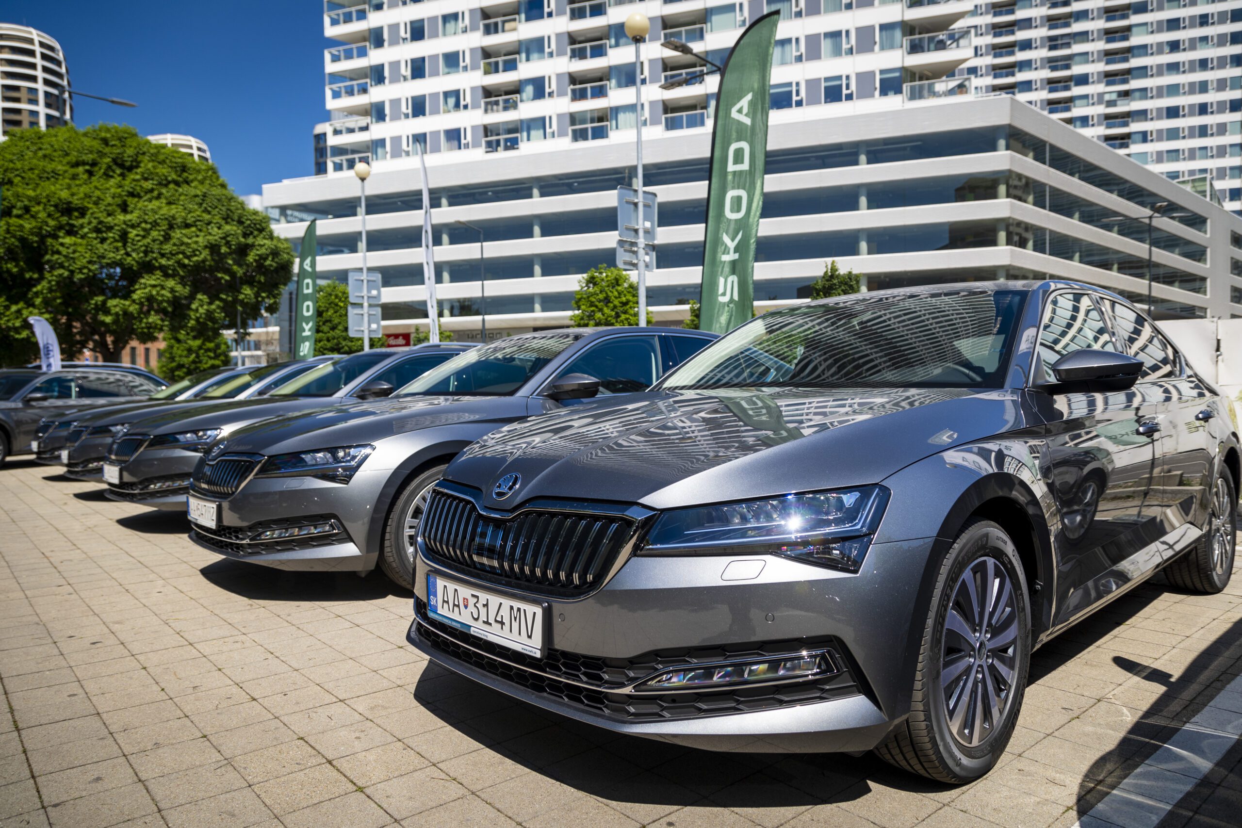 Škoda Superb pre poisťovňu Allianz