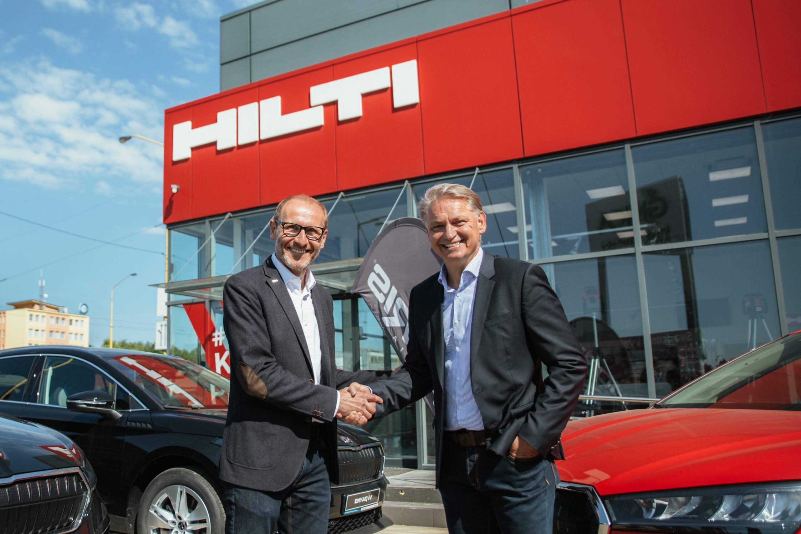 Škoda Enyaq pre spoločnosť Hilti