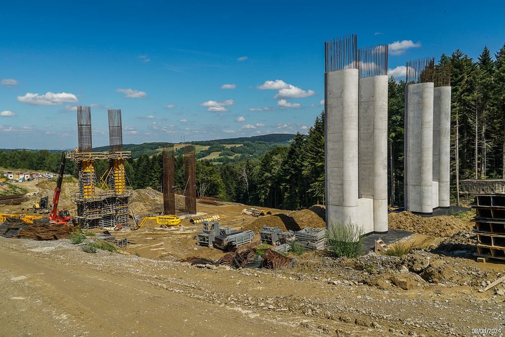 Rýchlostná cesta S19 Babica - Jawornik. Foto: GDDKiA a Krzysztof Pączkowski studiowizjer.pl