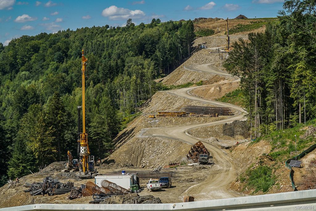 Rýchlostná cesta S19 Babica - Jawornik. Foto: GDDKiA a Krzysztof Pączkowski studiowizjer.pl