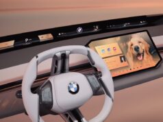 BMW Panoramic Vision head-up displej